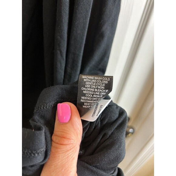 Torrid Women Black Size 6 Blouse Flutter Sleeve Off Shoulder Peasant Knit Top H3 - Picture 9 of 9